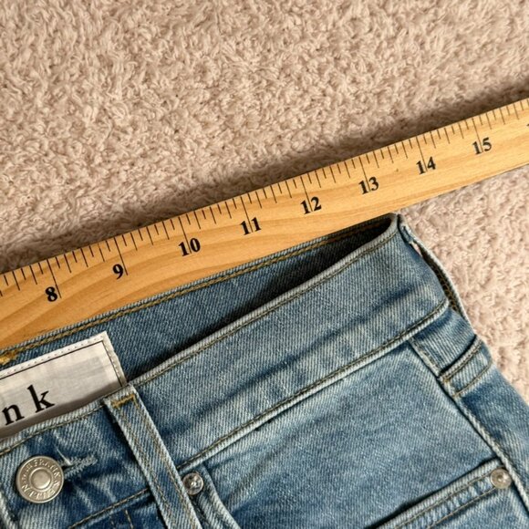 Frank & Eileen Monaghan High Rise Straight Leg Crop Mom Jeans Preppy Sz 26 NWOT - Picture 10 of 13
